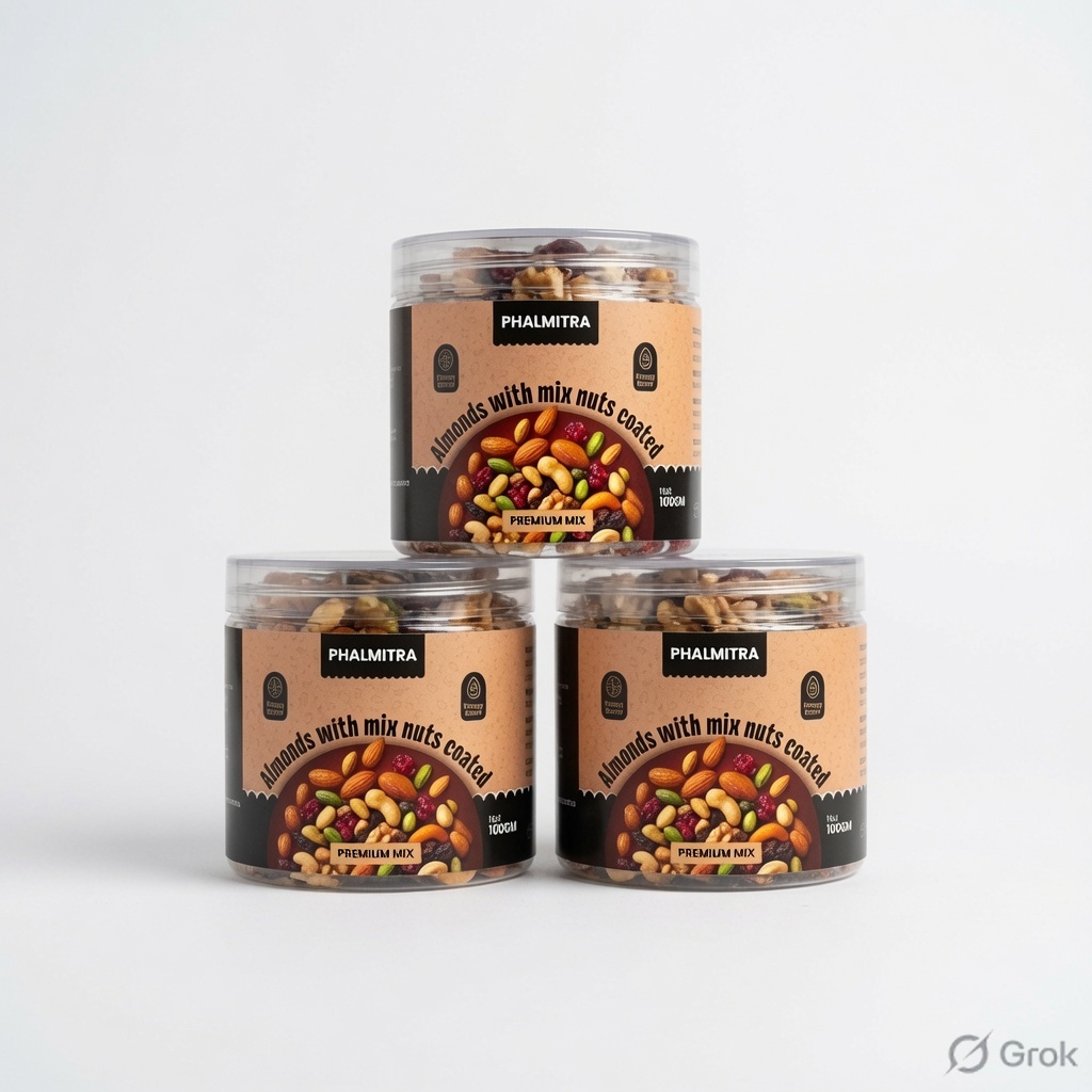 Almonds with Mix Nuts Coated Duo Pack